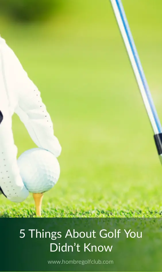 5 Things About Golf You Did Not Know and Should Be Learning in 2020