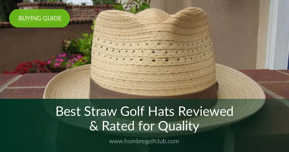 best straw golf hats