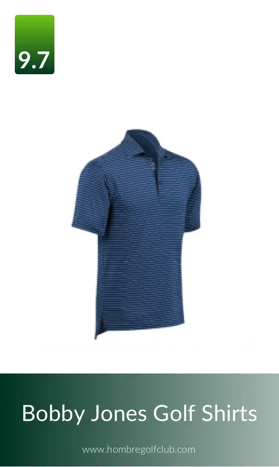 Bobby Jones Golf Shirt Hombre Golf Club