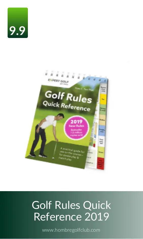 Golf Rules Quick Reference 2020 Review